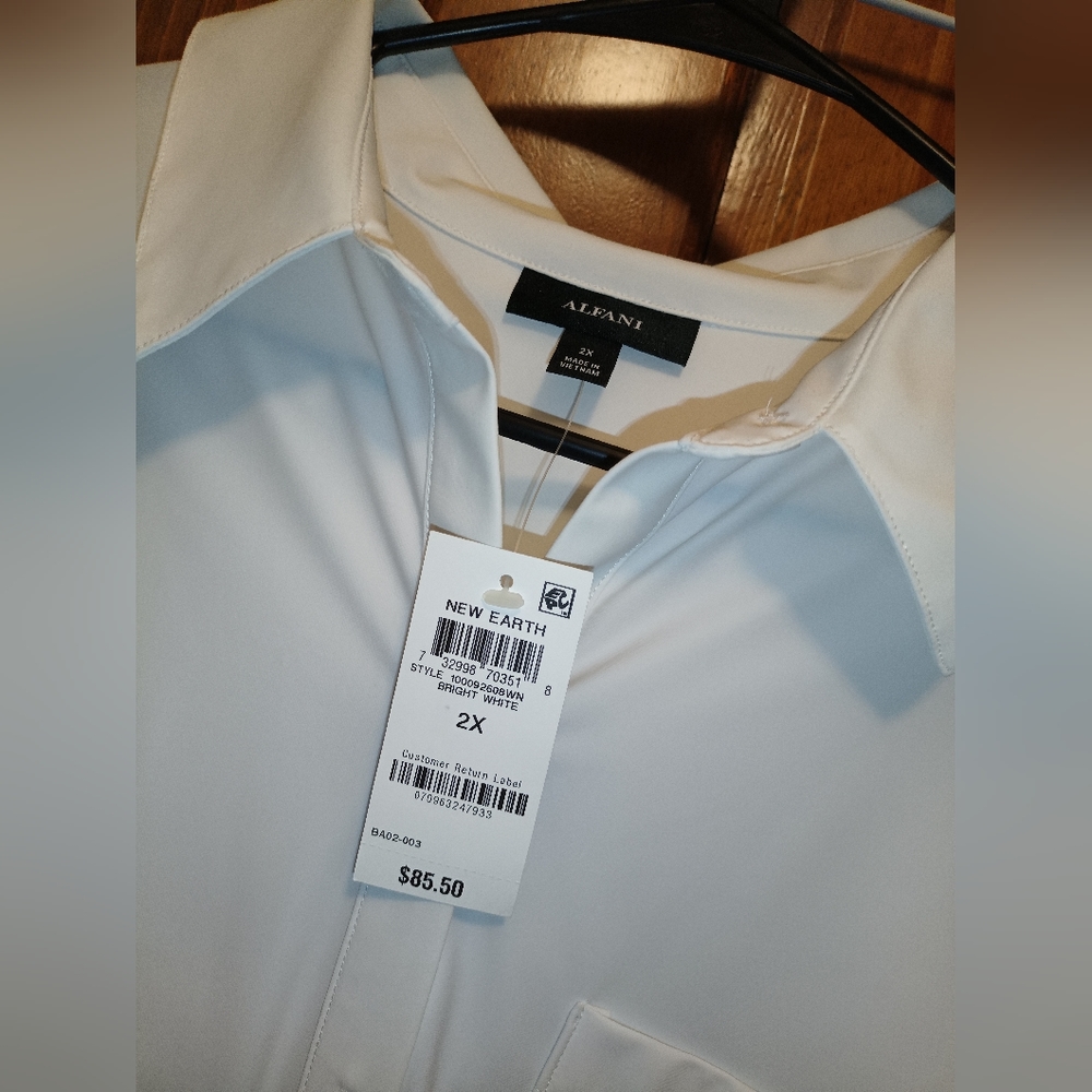 Alfani Women's Button Down Dress Shirt